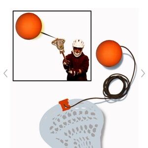 Lacrosse Training Aid Ball on String B- LAX